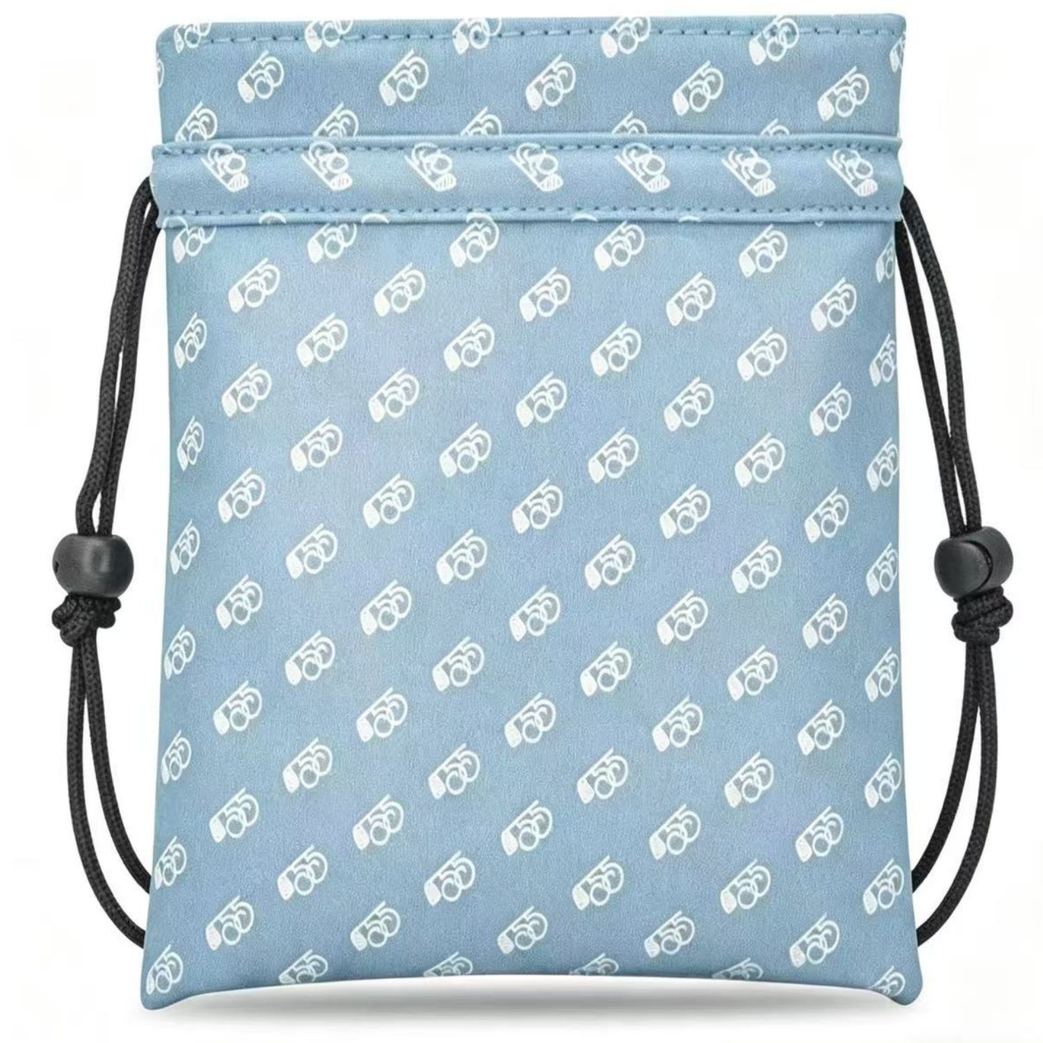 Golf Equipment Rack - A Minimalist Blue Golf Valuables Bag