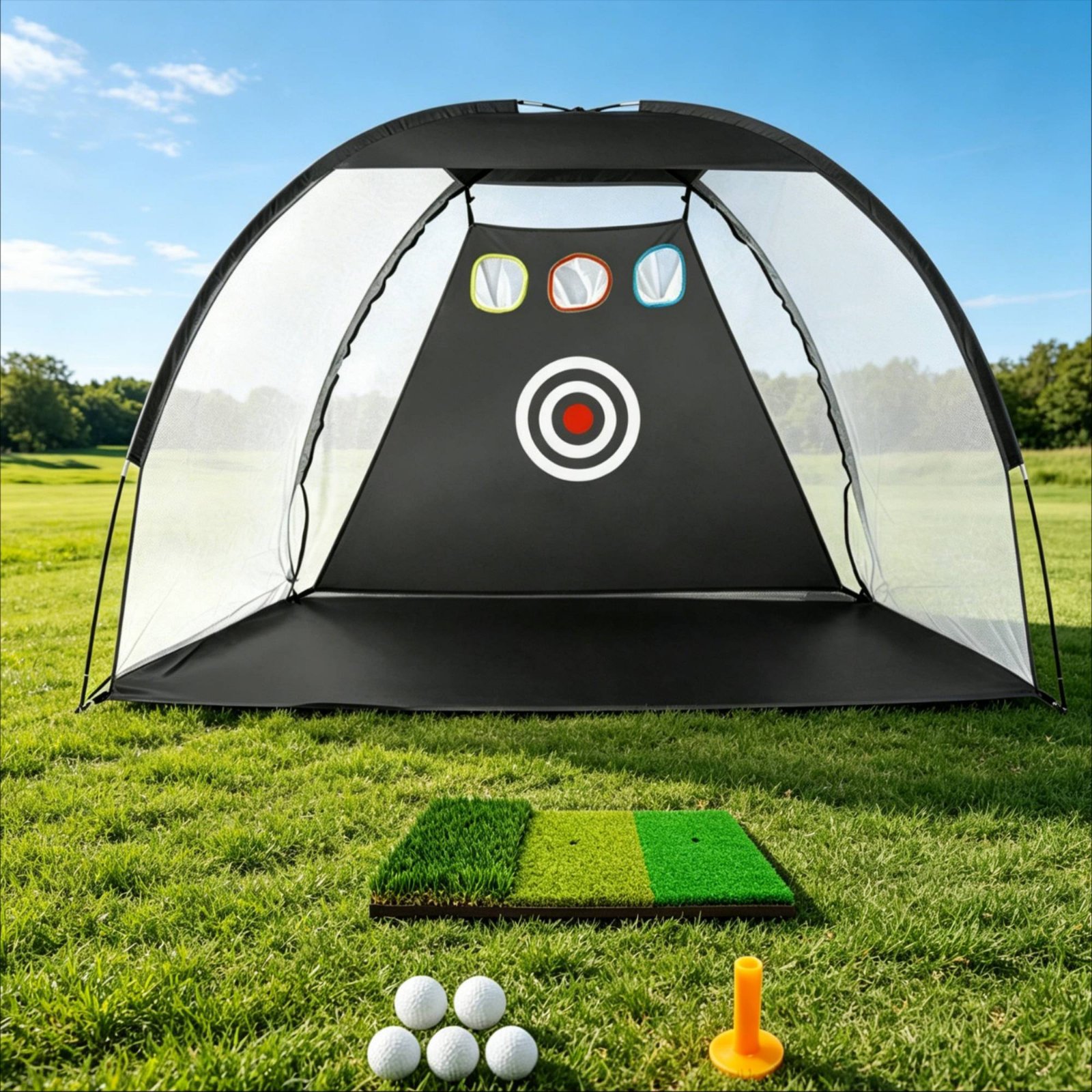 Golf Equipment Beginners - Golf Hitting Net Portable Golf Chipping