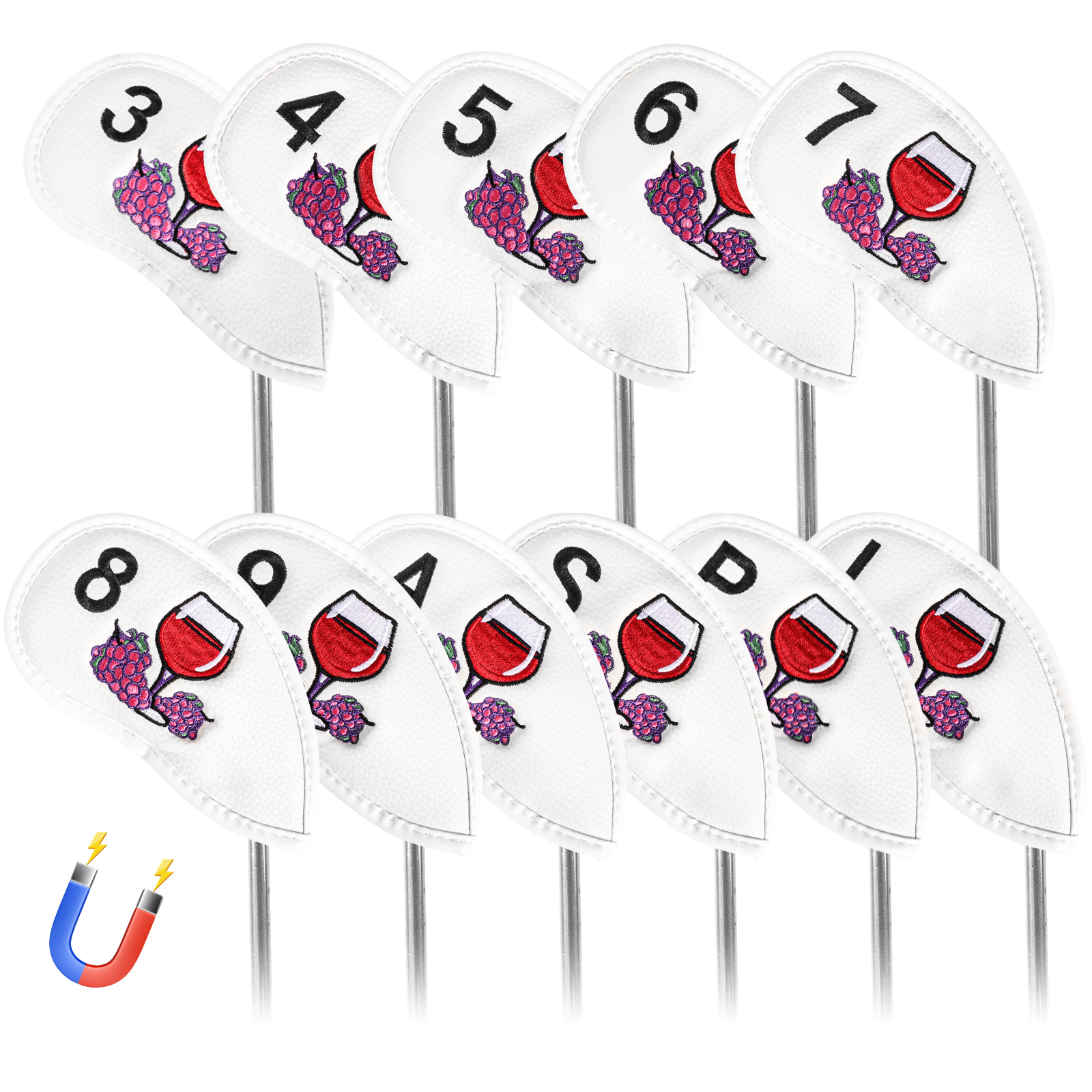 Magnetic Golf Club Head Covers - Golf Equipment Rack 리뷰 및 가격
