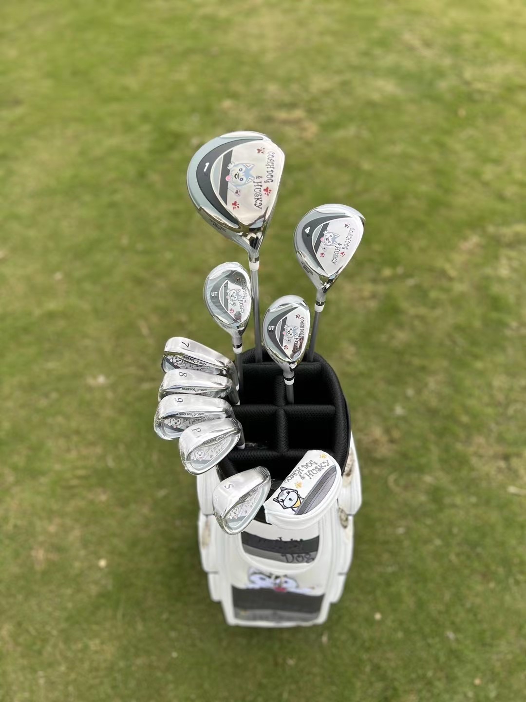 Happy dog ​​cartoon image golf - Golf Equipment Junior 리뷰 및 가격