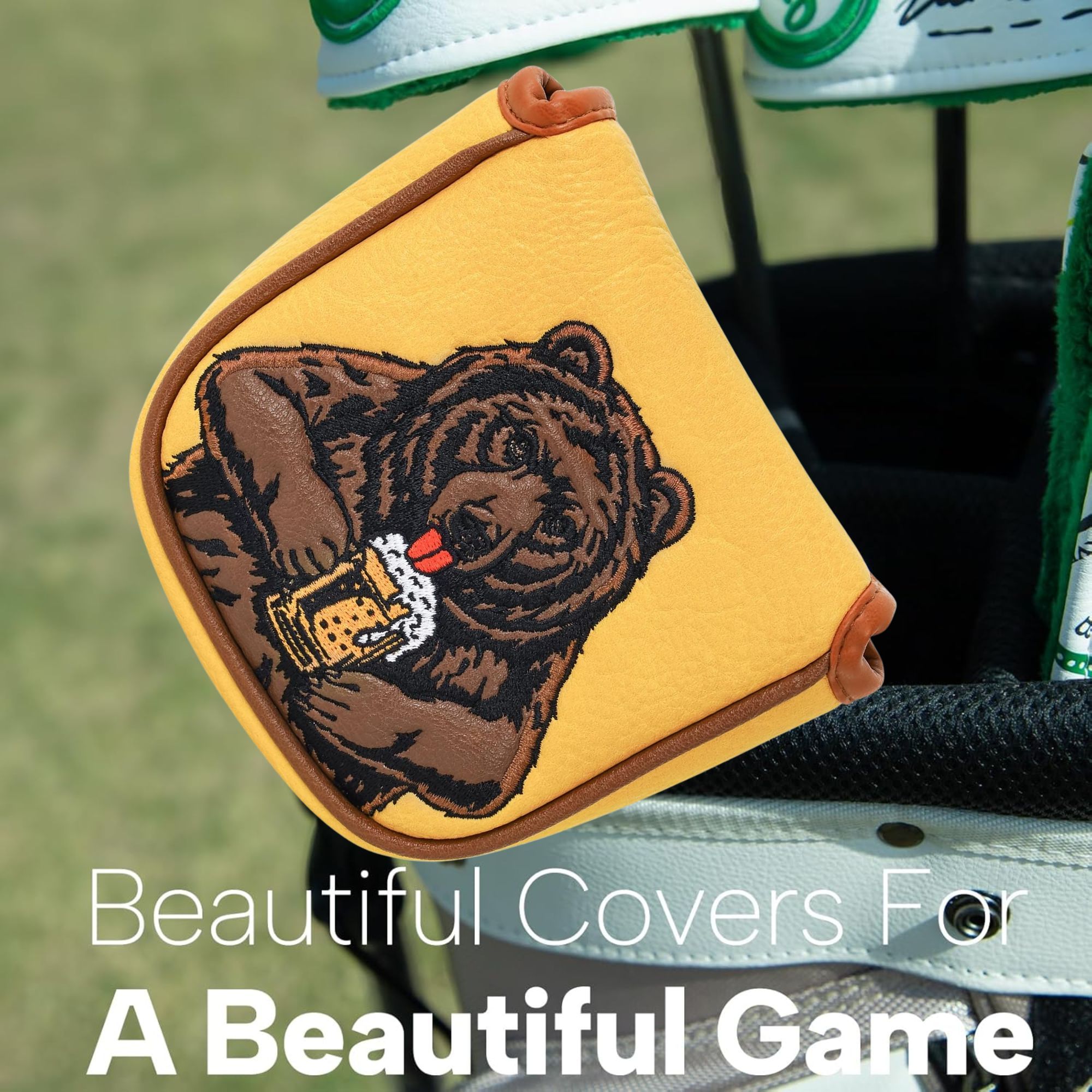 Golf Club Head Cover Golf Head - Golf Equipment Rack 리뷰 및 가격
