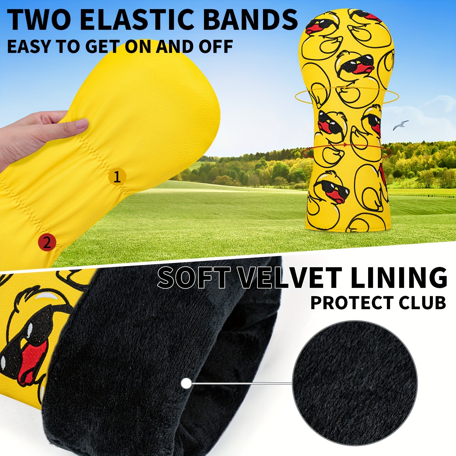 Adorable Yellow Duck-Themed Go - Golf Equipment Rack 리뷰 및 가격