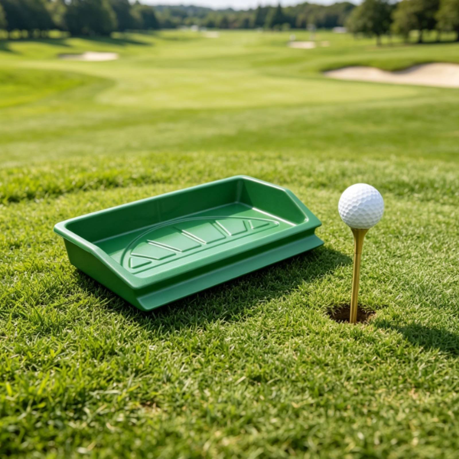 ABS Golf Tee Tray Sturdy Golf  - Golf Equipment Organizer 리뷰 및 가격