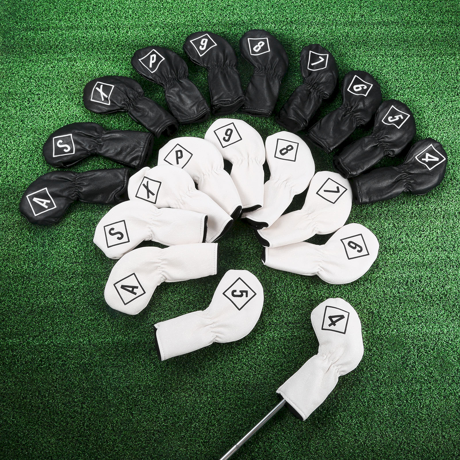 10Pcs/Set PU Leather Golf Head - X Golf Equipment 리뷰 및 가격