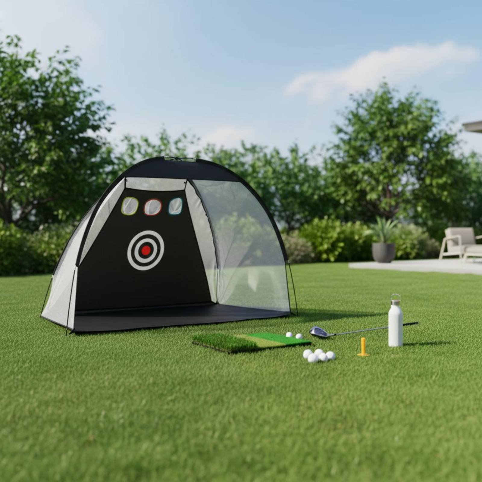 Golf Hitting Net Portable Golf - Golf Equipment Beginners 리뷰 및 가격